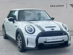 Silver Used 2022 Mini Cooper S Exclusive Hatchback | £23,850 (Fair price)