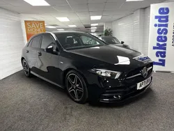 Black Used 2021 Mercedes A180 AMG line Hatchback | £21,495 (A bit pricey)