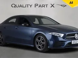 Blue Used 2022 Mercedes A180 Executive Sedan | £17,500 (Good price)