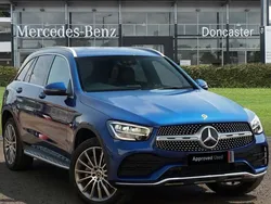 Blue Used 2022 Mercedes GLC300e AMG Line Premium SUV | £30,995 (Super price)