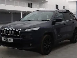 Blue Used 2015 Jeep Cherokee Limited SUV | £8,999 (Fair price)