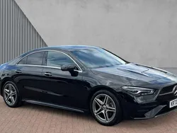 Black Used 2023 Mercedes CLA180 Executive Sedan | £27,178 (Good price)