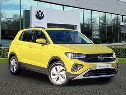 Yellow Used 2024 VW T-Cross Life SUV | £18,756 (Fair price)