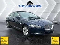 Blue Used 2014 Jaguar XF Premium Luxury Sedan | £5,680 (Good price)
