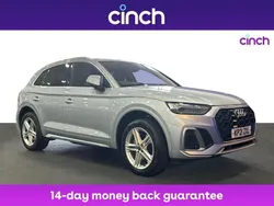 Silver Used 2021 Audi Q5 S-Line SUV | £27,949 (Fair price)