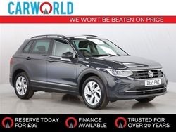 Grey Used 2021 VW Tiguan S SUV | £20,388 (Expensive)