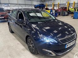 Blue Used 2015 Peugeot 308 Allure Hatchback | £5,495 (A bit pricey)