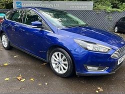 Blue Used 2017 Ford Focus Titanium Hatchback | £6,995 (Good price)