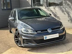Blue Used 2018 VW Golf VII GTD Hatchback | £10,995 (Fair price)