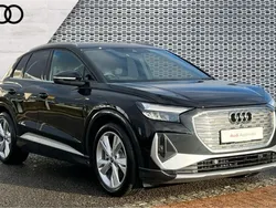 Black New 2024 Audi Q4 e-tron S-Line SUV | £36,309 (Super price)