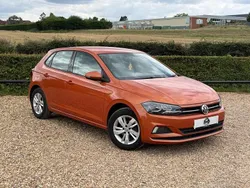 Orange Used 2018 VW Polo SE Hatchback | £11,299 (Fair price)