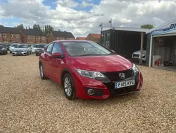 Red Used 2015 Honda Civic SE Plus Hatchback | £7,495 (A bit pricey)