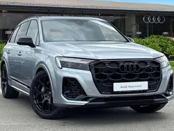 Silver Used 2024 Audi Q7 Advanced Plus SUV | £59,980 (Expensive)