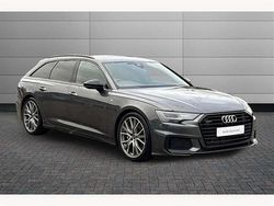 Grey Used 2022 Audi A6 Black Edition Estate | £37,850