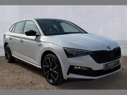 White Used 2023 Skoda Scala Monte Carlo Hatchback | £17,860 (Fair price)