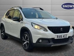 White Used 2016 Peugeot 2008 GT-line SUV | £6,505 (Super price)