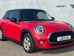 Red Used 2018 Mini Cooper Classic Hatchback | £10,650 (Fair price)