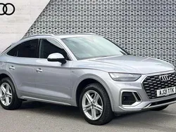 Silver Used 2021 Audi Q5 Sportback S-Line SUV | £28,291 (Good price)