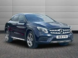 Blue Used 2018 Mercedes GLA200 AMG Line Premium Plus SUV | £18,695 (A bit pricey)