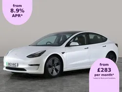 White Used 2021 Tesla Model 3 Long Range AWD Sedan | £18,520 (Fair price)