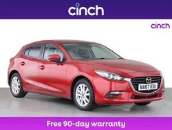 Red Used 2017 Mazda 3 Hatchback | £8,099 (Fair price)
