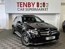 Black Used 2016 Mercedes GLC220 AMG line SUV | £19,495 (Fair price)