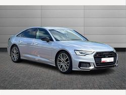 Silver Used 2022 Audi S6 Black Edition Sedan | £42,995 (Expensive)