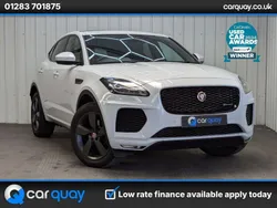 White Used 2020 Jaguar E-Pace Chequered Flag SUV | £19,995 (Good price)