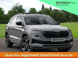 Meteor grey Used 2025 Skoda Karoq SportLine SUV | £30,695 (Fair price)