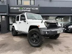 White Used 2018 Jeep Wrangler Sahara SUV | £34,990 (Fair price)