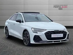White Used 2025 Audi S3 Black Edition Sedan | £43,995