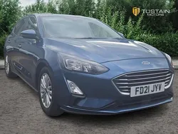 Chrome blue Used 2021 Ford Focus Titanium Hatchback | £11,599 (Fair price)