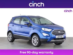 Blue Used 2019 Ford Ecosport Titanium SUV | £12,949 (Fair price)