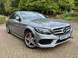 Silver Used 2016 Mercedes C300 AMG Line Premium Plus Sedan | £8,995