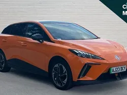 Orange Used 2023 MG MG4 EV Trophy Hatchback | £16,581 (Fair price)
