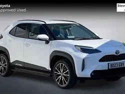 White Used 2023 Toyota Yaris Hybrid Hatchback | £25,608