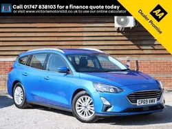 Blue Used 2019 Ford Focus Titanium Estate | £14,695 (Fair price)