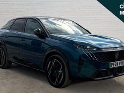 Blue Used 2024 Peugeot e-3008 GTi SUV | £26,391 (Fair price)