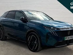 Blue Used 2024 Peugeot e-3008 GTi SUV | £26,391 (Fair price)