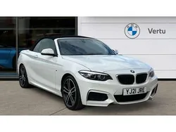 White Used 2021 BMW 218 M Sport Cabriolet | £19,499 (Fair price)