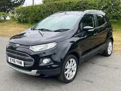 Black Used 2016 Ford Ecosport Titanium SUV | £6,995 (Fair price)