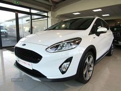 White Used 2019 Ford Fiesta Active Hatchback | £8,750 (Fair price)