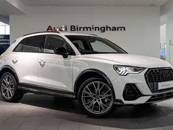 Arkona white Used 2025 Audi Q3 Black Edition SUV | £34,450 (Fair price)