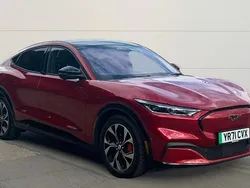 Rapid red Used 2021 Ford Mustang Mach-E Extended Range SUV | £25,399 (Fair price)