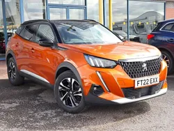 Orange Used 2022 Peugeot 2008 GTi SUV | £16,189 (Fair price)
