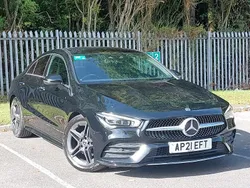 Black Used 2021 Mercedes CLA180 AMG Line Premium Plus Sedan | £25,998 (A bit pricey)