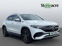 White Used 2021 Mercedes EQE350 AMG Line Premium Sedan | £21,500