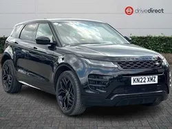 Black Used 2022 Land Rover Range Rover evoque SE Dynamic SUV | £25,849 (Fair price)