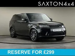Black Used 2021 Land Rover Range Rover Sport HSE SUV | £39,750 (Super price)