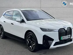 Alpine white Used 2022 BMW iX M Sport SUV | £54,701 (Expensive)